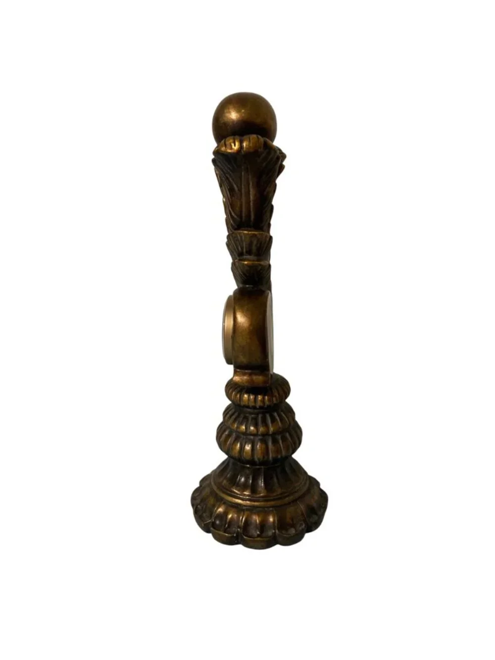 Vintage Ornate Table Clock With Roman Numerals
